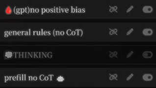 Настройки для GPT