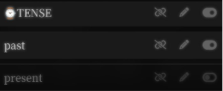 Смена времени (прошедшее/настоящее)