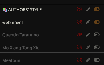 Авторские стили